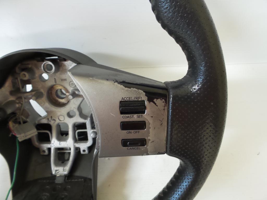 NISSAN NAVARA Steering Wheel D40, LEATHER, CRUISE CONTROL TYPE, 12/05